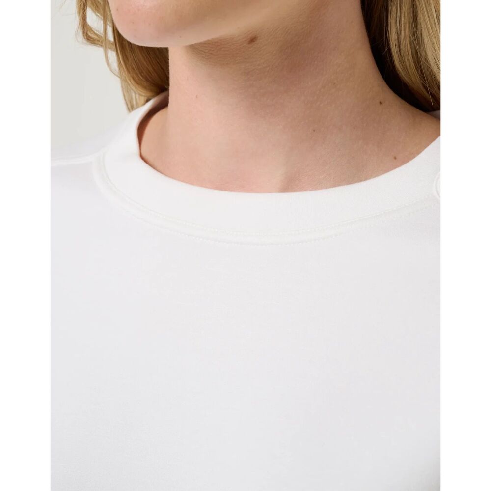 TravisMathew Women's Cloudscape Golf Pullover - Color: Pear Sorbet - Picture 2 of 4